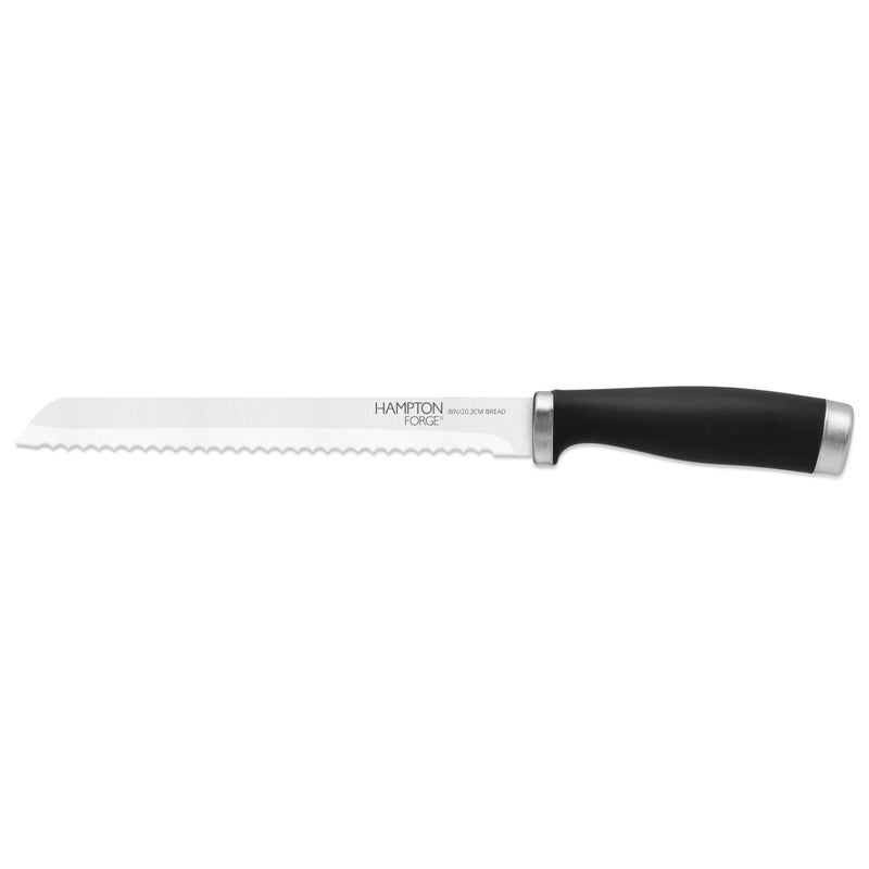 Hampton Forge Epicure Bread Knife, Black - Image 1